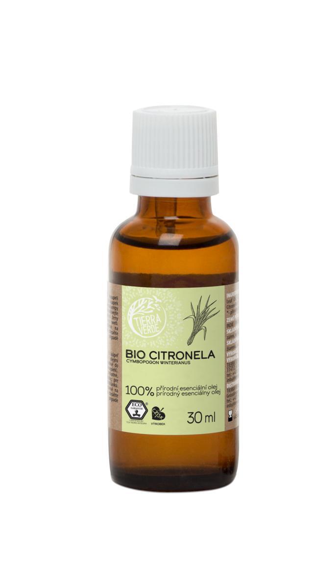  Esenciální olej BIO Citronela (lahvička 30 ml)