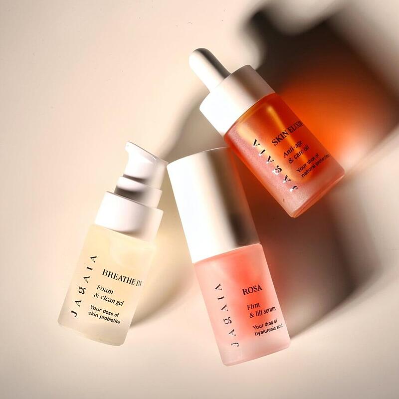 Použití produktu Sada Vyživující péče JAGAIA